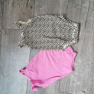 HB tanktop Onesie pair size 3-6 m